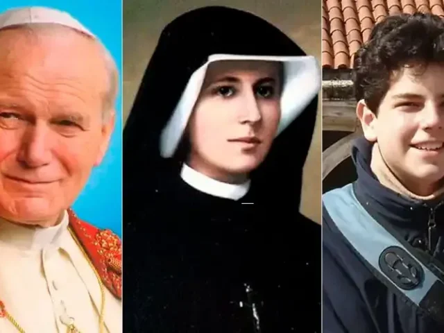 Três santos eucarísticos para o mês de outubro