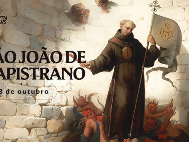 A Igreja celebra hoje são João de Capistrano, padroeiro dos capelães militares